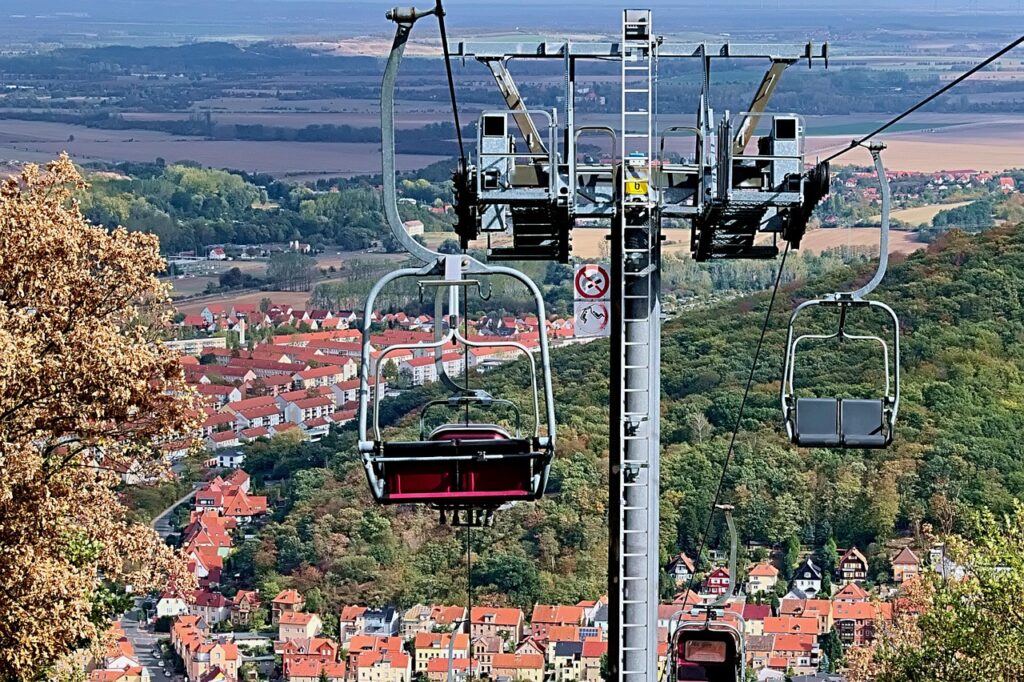 cable car, resin, fall, multicoloured, thale, thale, thale, thale, thale, thale